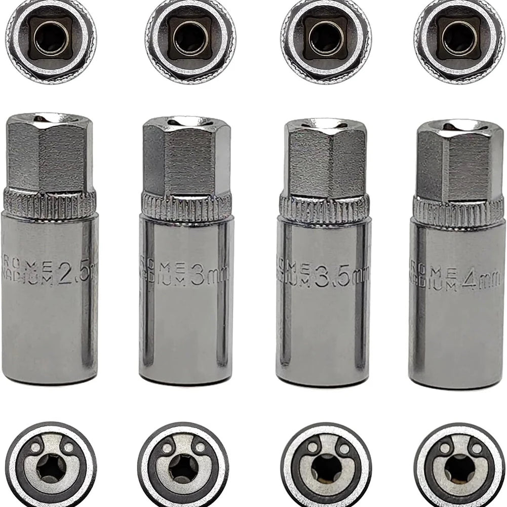 Bolt Extractor Stud Extractor For Auto Repair As Shown In The Picture Auto 1 4 Drive Socket High-strength Steel Oasis Select China Mainland