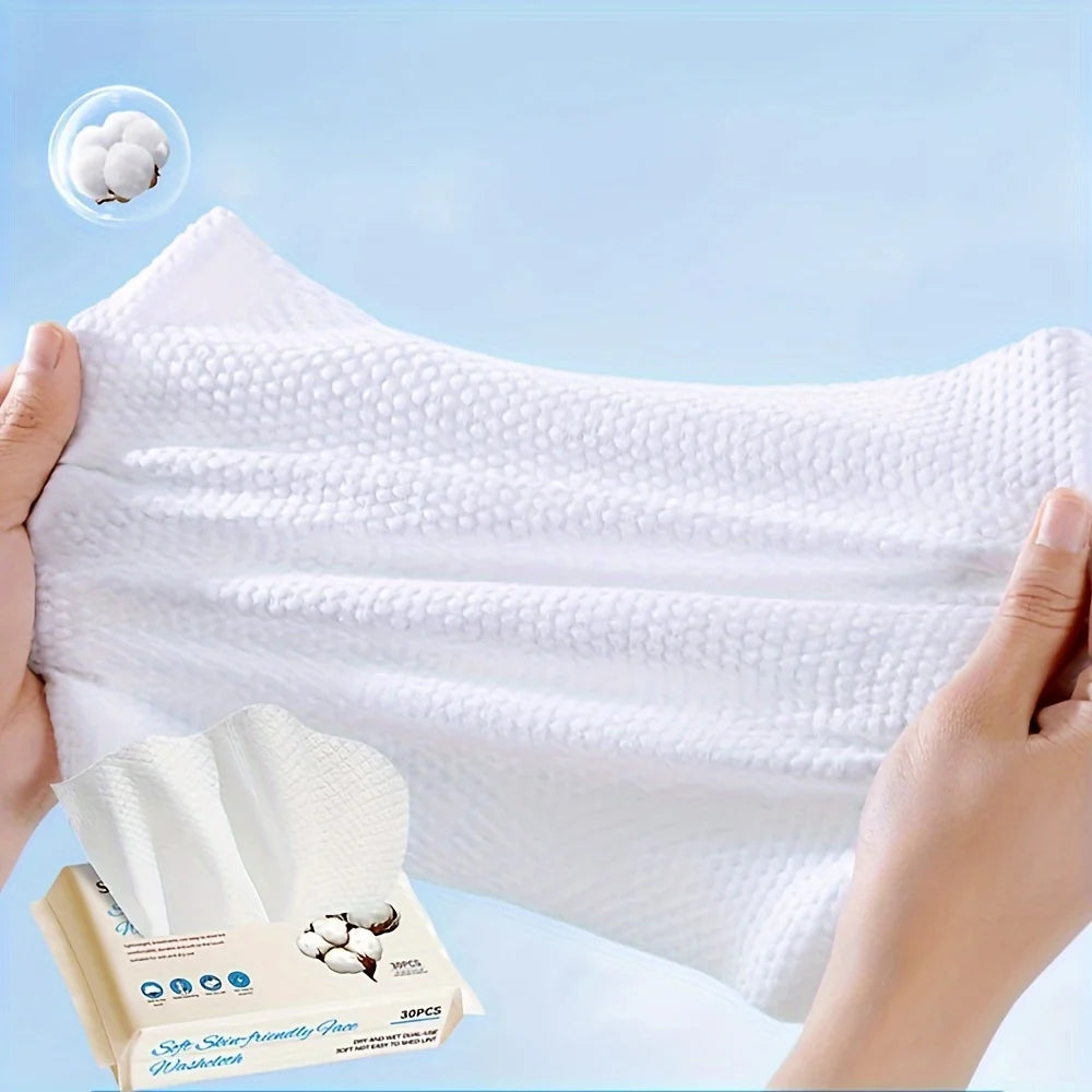 Skin Friendly Mask Towel Smoke Facial Cleansing Daily Makeup Remover Towel, Face Towel Oasis Select