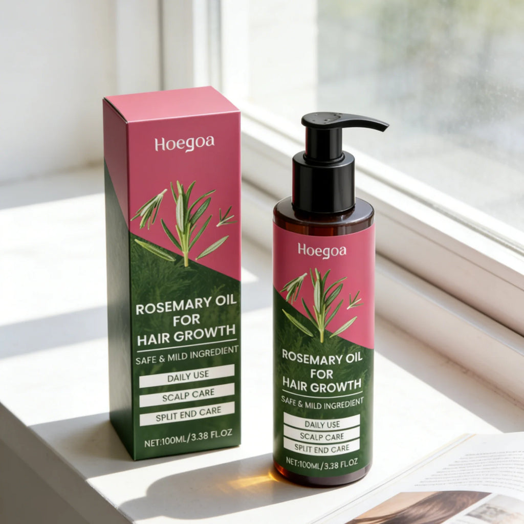 Hoegoa Rosemary Oil for Hair Growth & Scalp Care – 100ml Rosemary Hair Oil Oasis Select