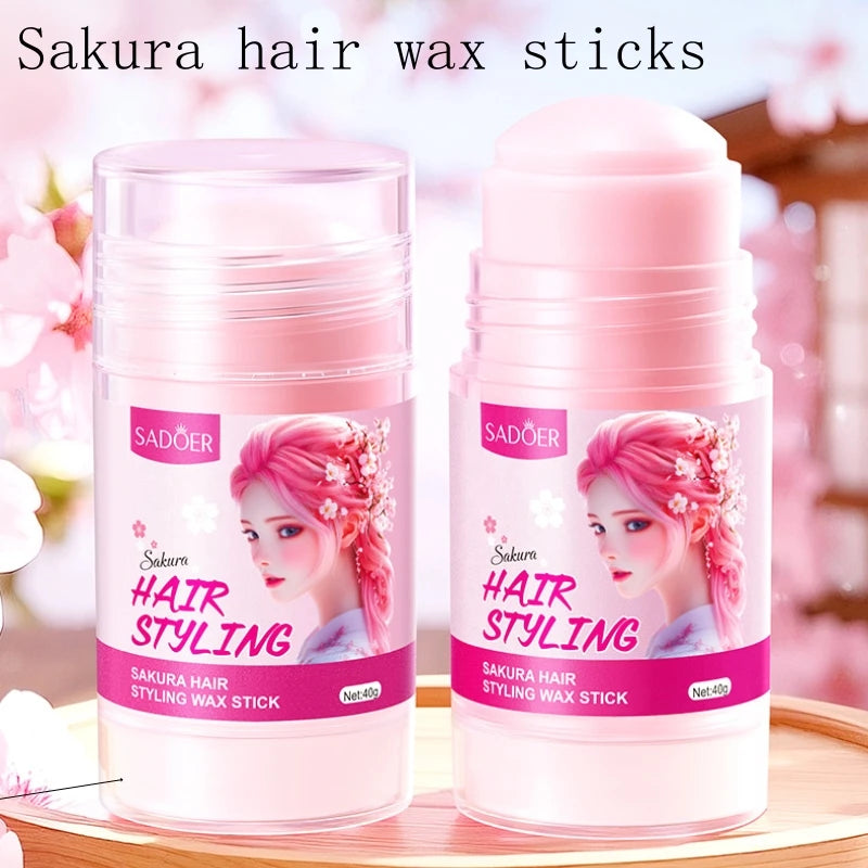 Cherry Blossom Hair Wax Stick 40g – Smooth & Style Flyaways Hair Wax Stick Oasis Select