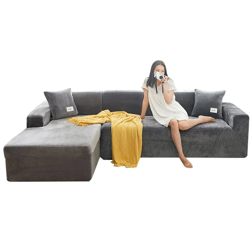 Light Luxury Simple and Modern Sofa Cover Full Coverage Elastic and Anti-slip Universal Nordic Style Sofa Cover Oasis Select