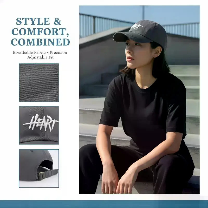 Washed Embroidered Baseball Cap Men Women uv차단 шляпа женская от солнца Gorros para el sol de mujer Adjustable Cap Summer Sun Hat Oasis Select