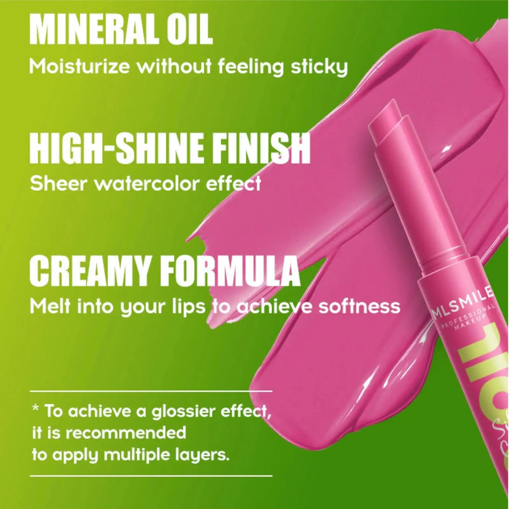 MLSMILE 3-Piece Pearl Lip Gloss Set – Long-Lasting & Moisturizing