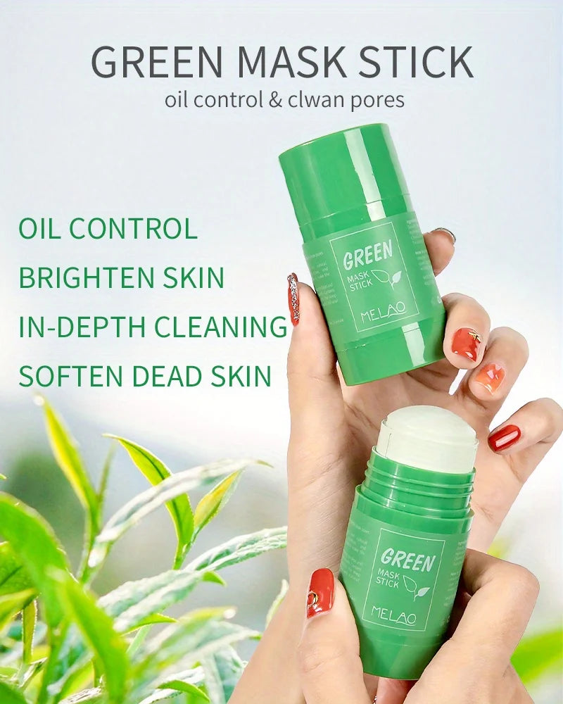 MELAO Green Tea Mask Stick – Deep Cleansing & Oil Control