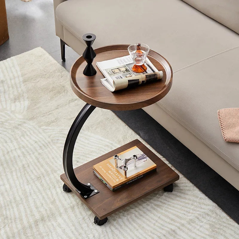 Multi-functional Sofa side table removable mini small coffee table small table with wheels sturdy and durable Oasis Select