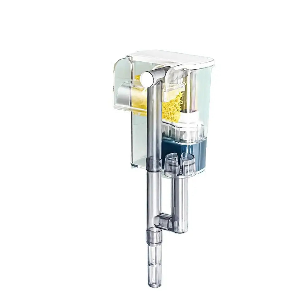 Slim HOB Aquarium Filter | Quiet Adjustable Flow Fish Tank