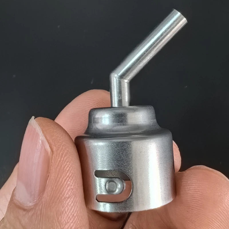 For SUGON 8650/ 8630/8610DX-PRO Hot Air Soldering Station 45 Degree Curved Nozzle 5Mm/8Mm/10Mm Bent Angle Heat Nozzle Oasis Select