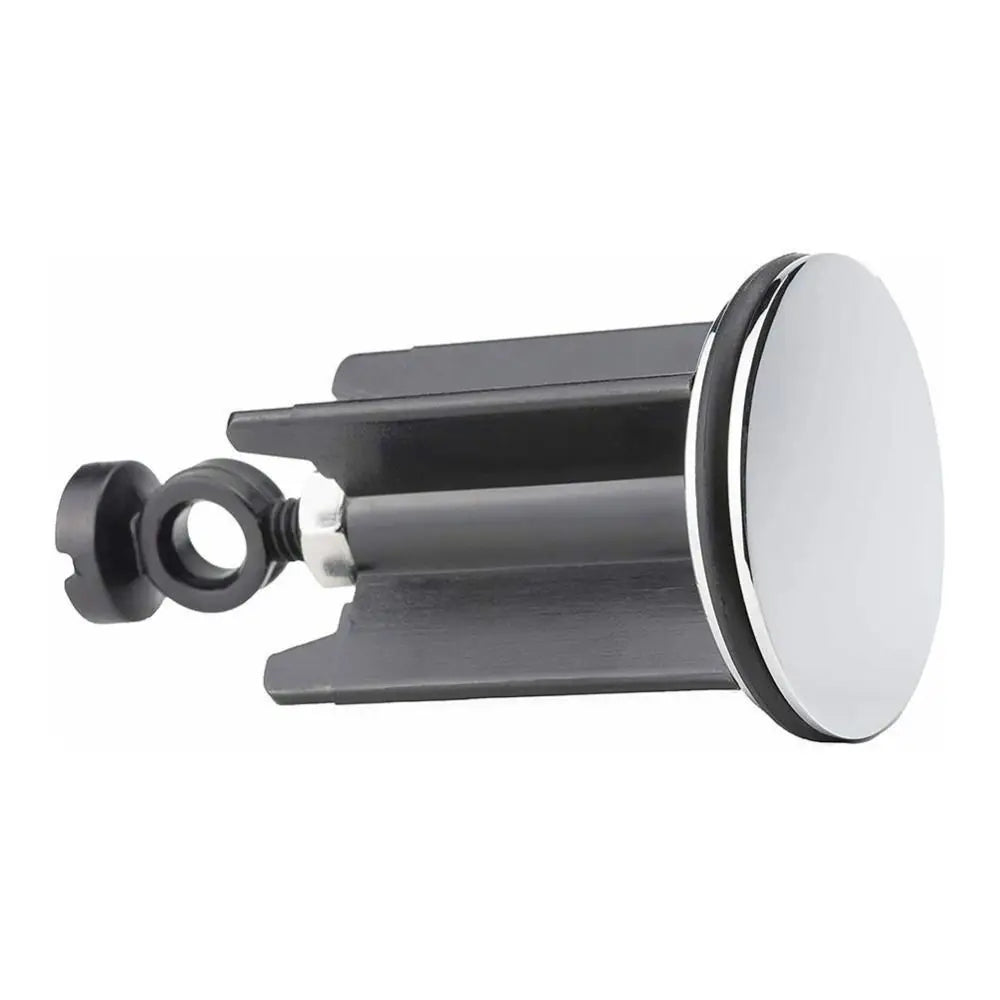 40mm Wash Basin Plug Copper Cover Rubber Seal Replacement Drain Plug Bathroom Accessories Sink Pop-Up Plug Oasis Select Black