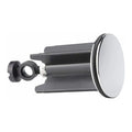 40mm Wash Basin Plug Copper Cover Rubber Seal Replacement Drain Plug Bathroom Accessories Sink Pop-Up Plug Oasis Select Black