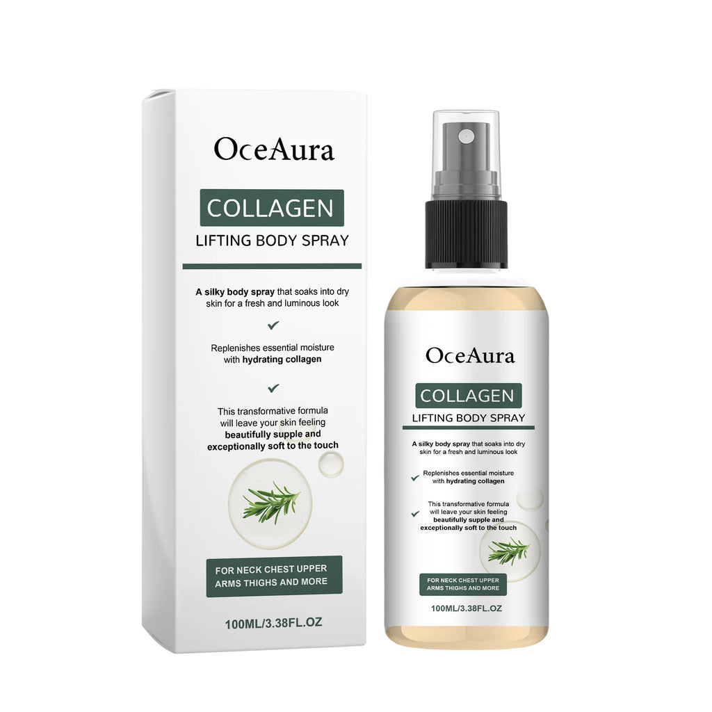 OceAura Collagen Body Oil – Firming, Cellulite & Dry Skin Firming Body Oil Oasis Select 100ml boxed