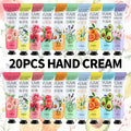 20PCS Fruit Flower Hand Cream Deeply Moisturizes Hands, Prevents Dry and Cracked Hands in Winter, Protects Hands Oasis Select 600G