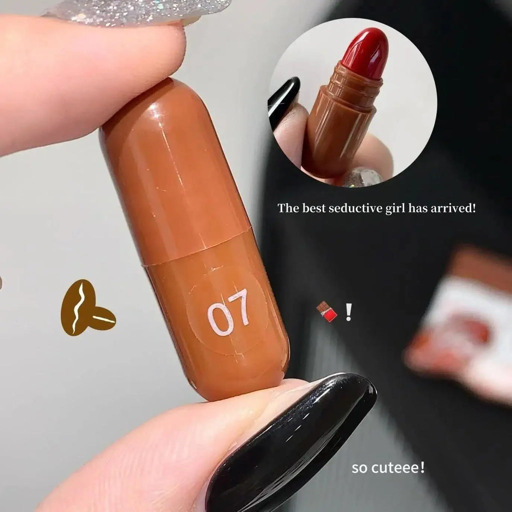 MAGIC CASA 10-Shade Mini Capsule Lipstick Set – Velvet Matte