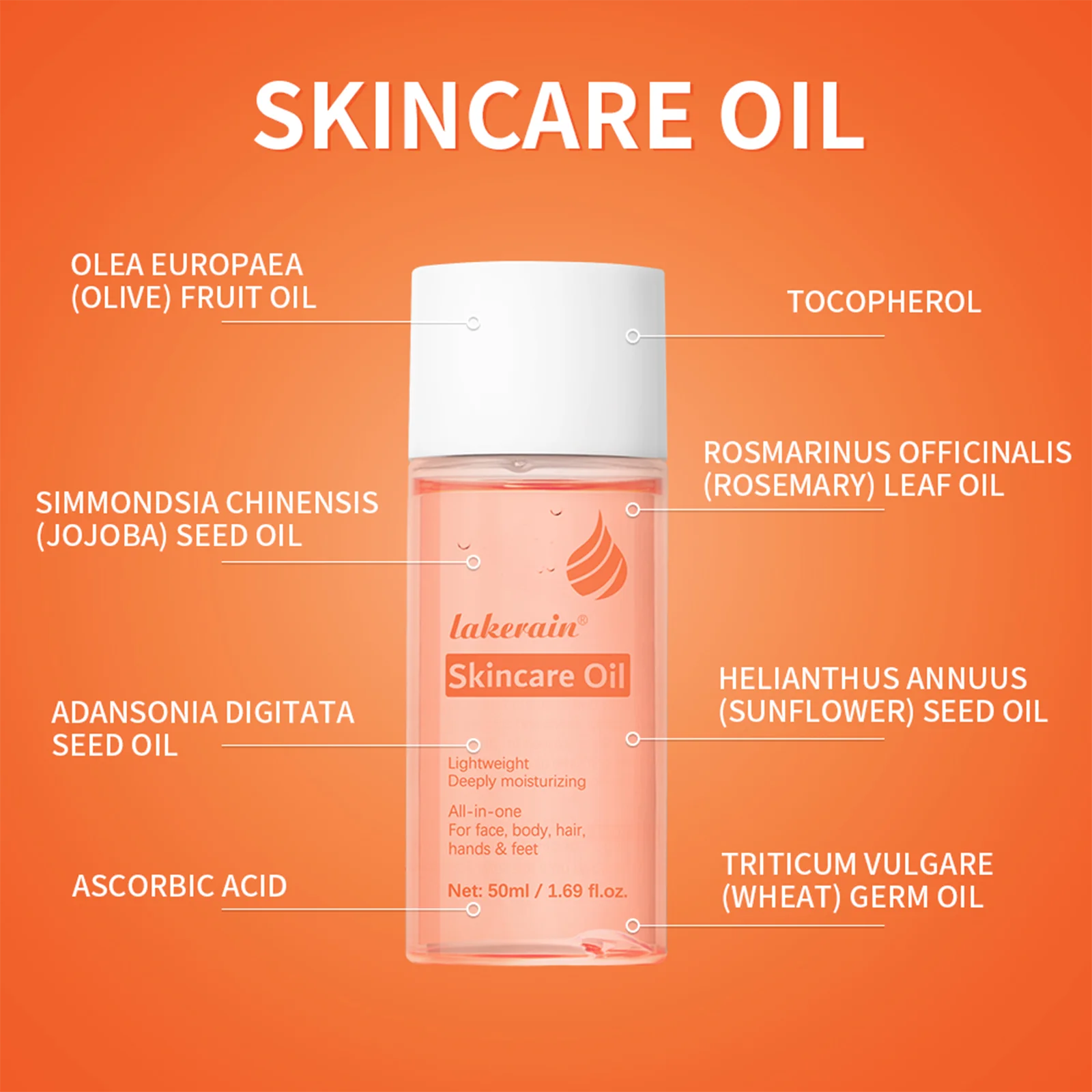 Bio Skincare Oil Vitamin A & E – Face, Body & Hair (2 Pcs) Body & Face Oil Oasis Select