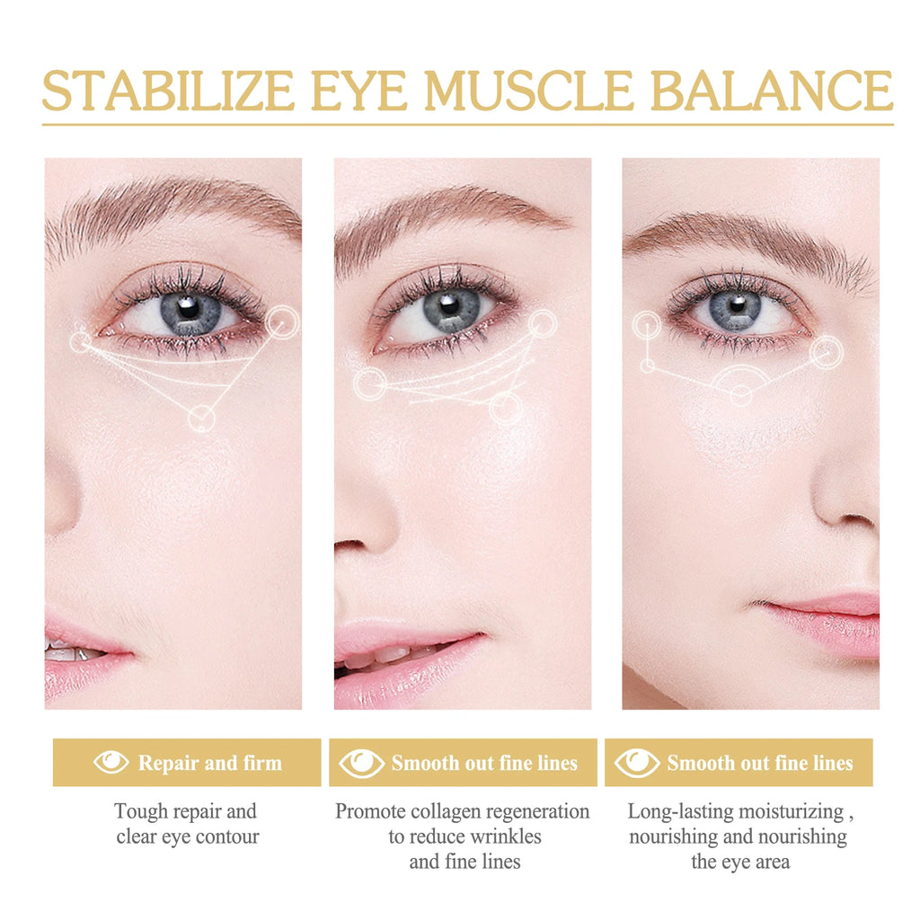 24k Golden Collagen Eye Mask Relieve Dull Skin Repair Barrier Improve Sebum Secretion Tone Moisturizing Brightening Eye Patches Oasis Select