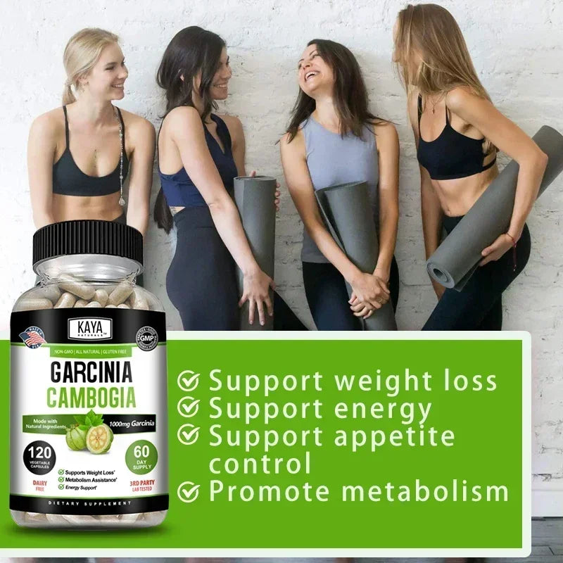 Garcinia Cambogia 1000mg Capsules – Metabolism & Energy Support