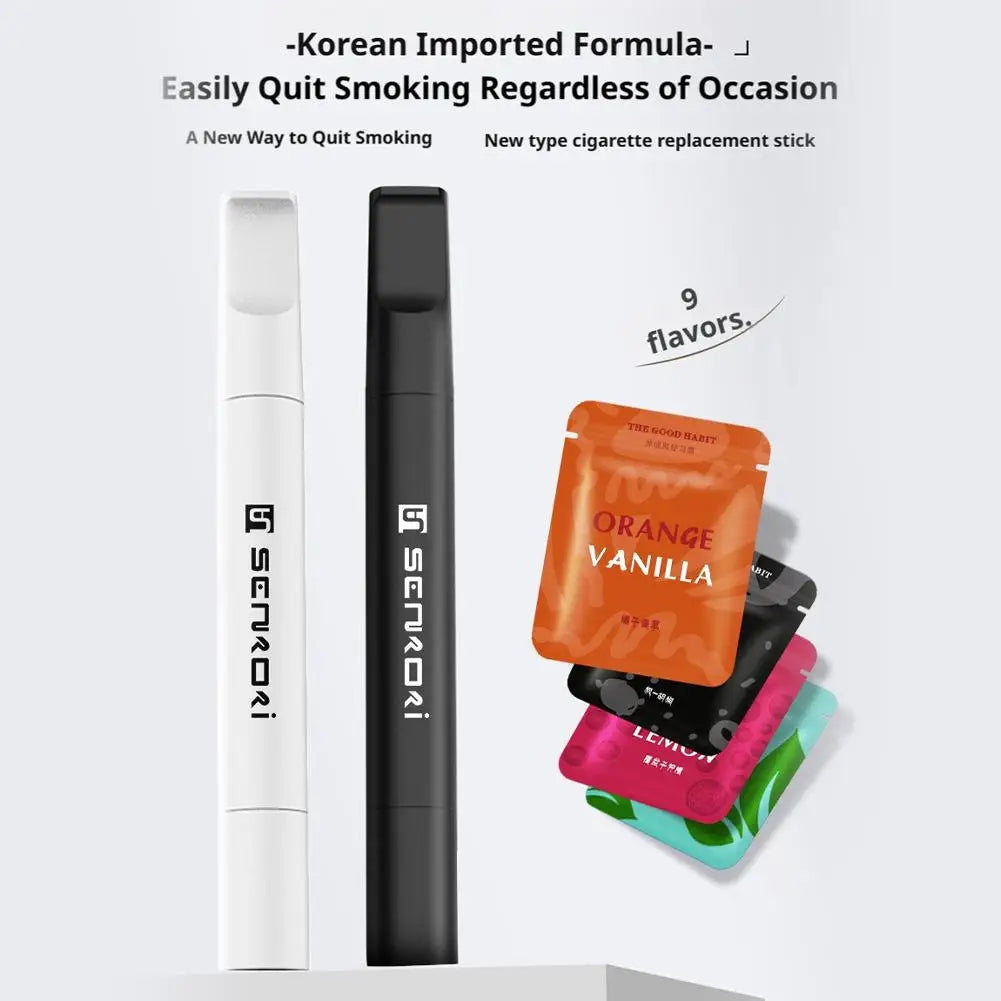 Smoking Cessation Rod Nicotine Free Healthy Fruit Flavor Cotton Core Assisted Quit Smoking Stick Replacing Cigarette Men Gift Oasis Select