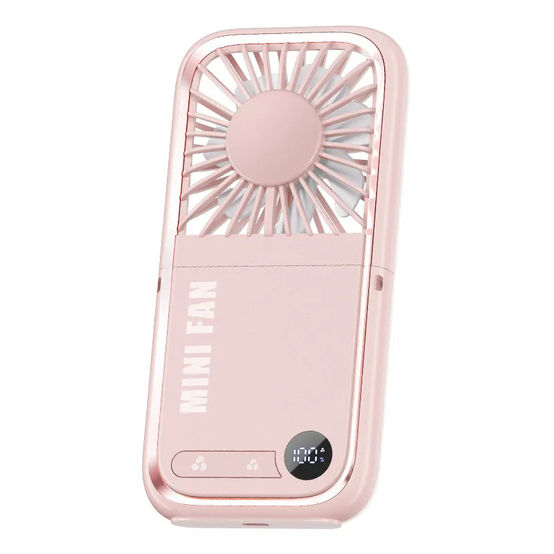 URGGU Semiconductor Cooling Pocket Fan | Power Bank & LED Display