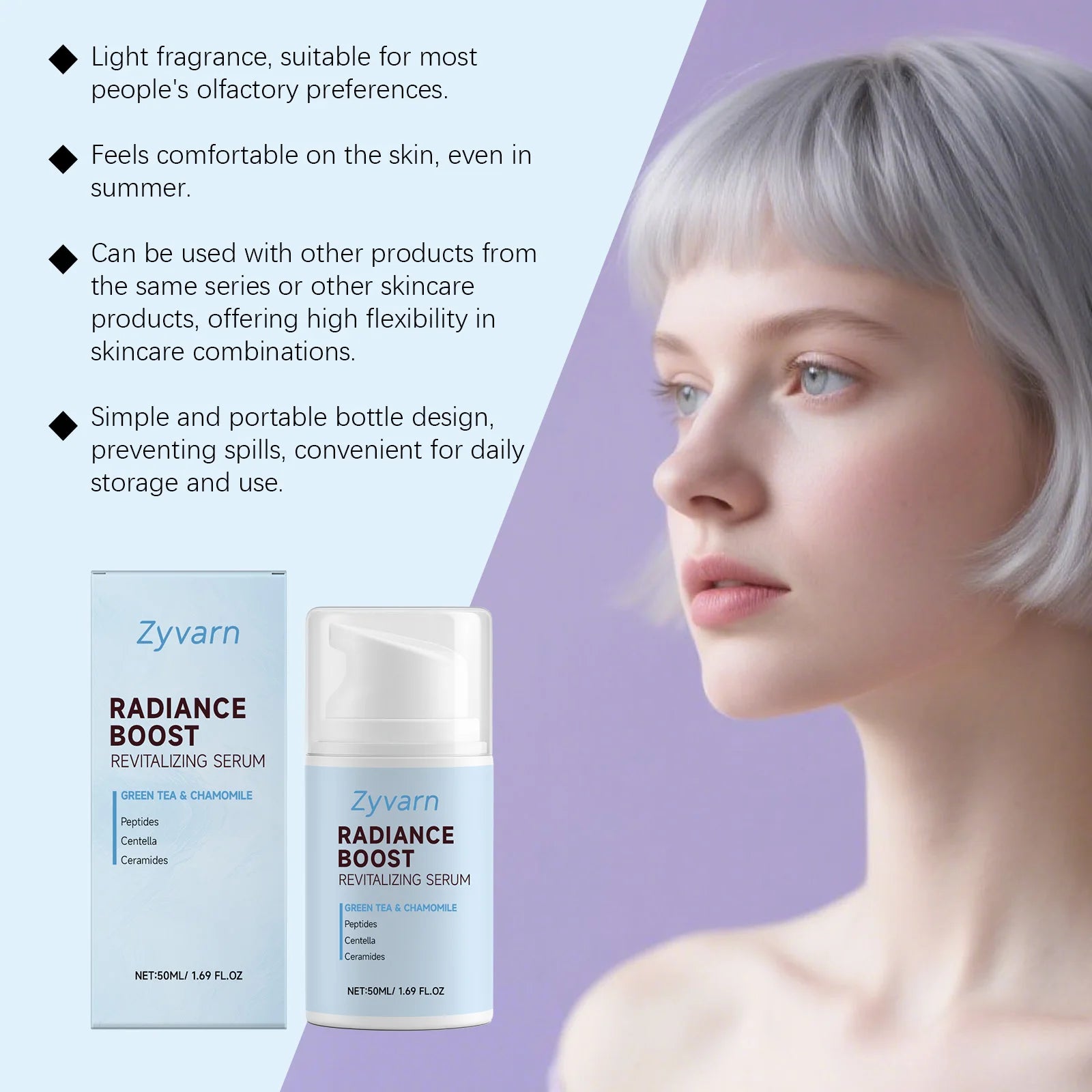 Centella Revitalizing Serum Brightening Moisturizing Skin Peptides Essence Impove Skin Elasticity Firming Ceramide Face Cream Oasis Select