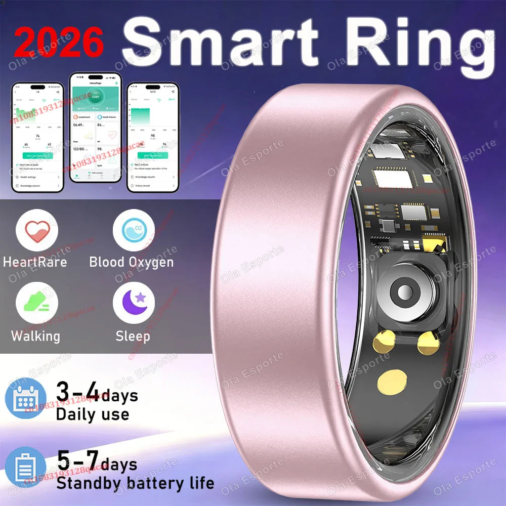Ola Esporte Smart Ring – Heart Rate, Sleep & SpO₂ Tracker