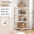 Corner storage cabinet for home use, simple foyer, coat rack, corner wall display cabinet, floor standing bookshelf, bedroom sid Oasis Select four layers-40-120