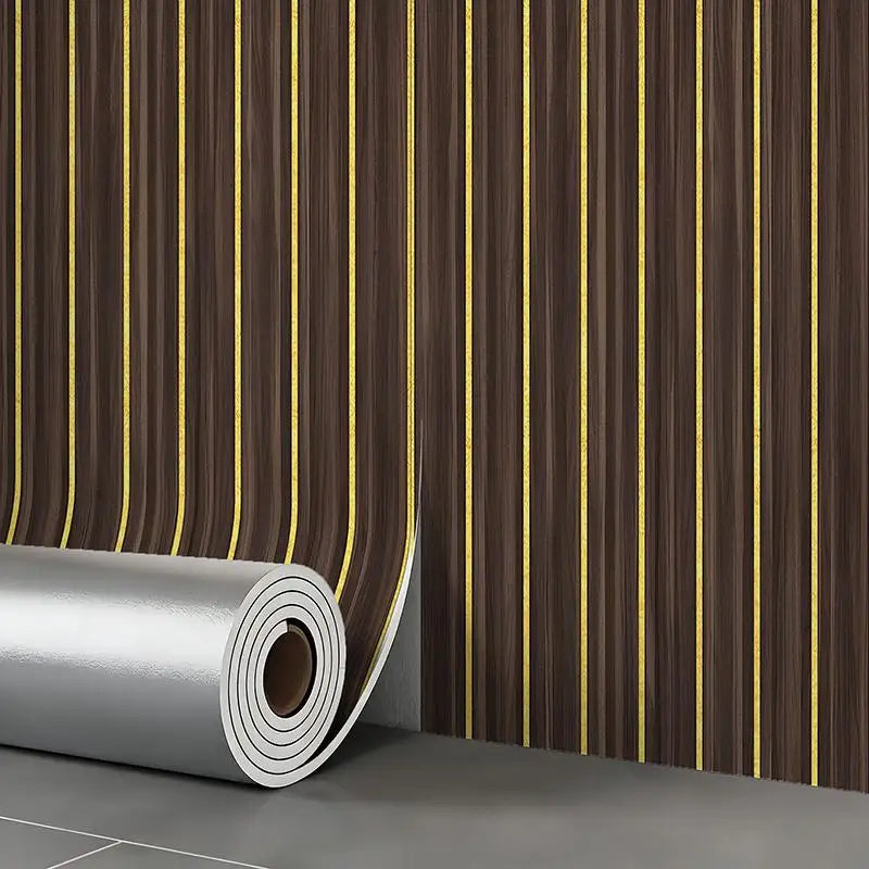 1pcs Thick Brown Grid Peel And Stick Wallpaper Faux Plaid Design Waterproof Ideal For Walls Ceilings Home Decor Oasis Select 3mx40cm 06