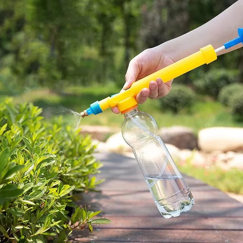 Garden Watering Artifact Beverage Bottle Sprayer Cola Spray Head Universal Reciprocating Pull-out Disinfection Watering Vegetabl Oasis Select