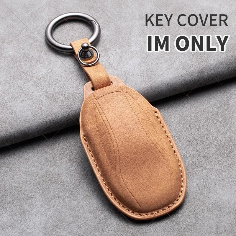 Full Protection Soft Touch Car Smart Key Case Holder Keyring Protection Cover for IM 2022 L7 2023 LS6 2023 LS7 Auto Key Shell Oasis Select