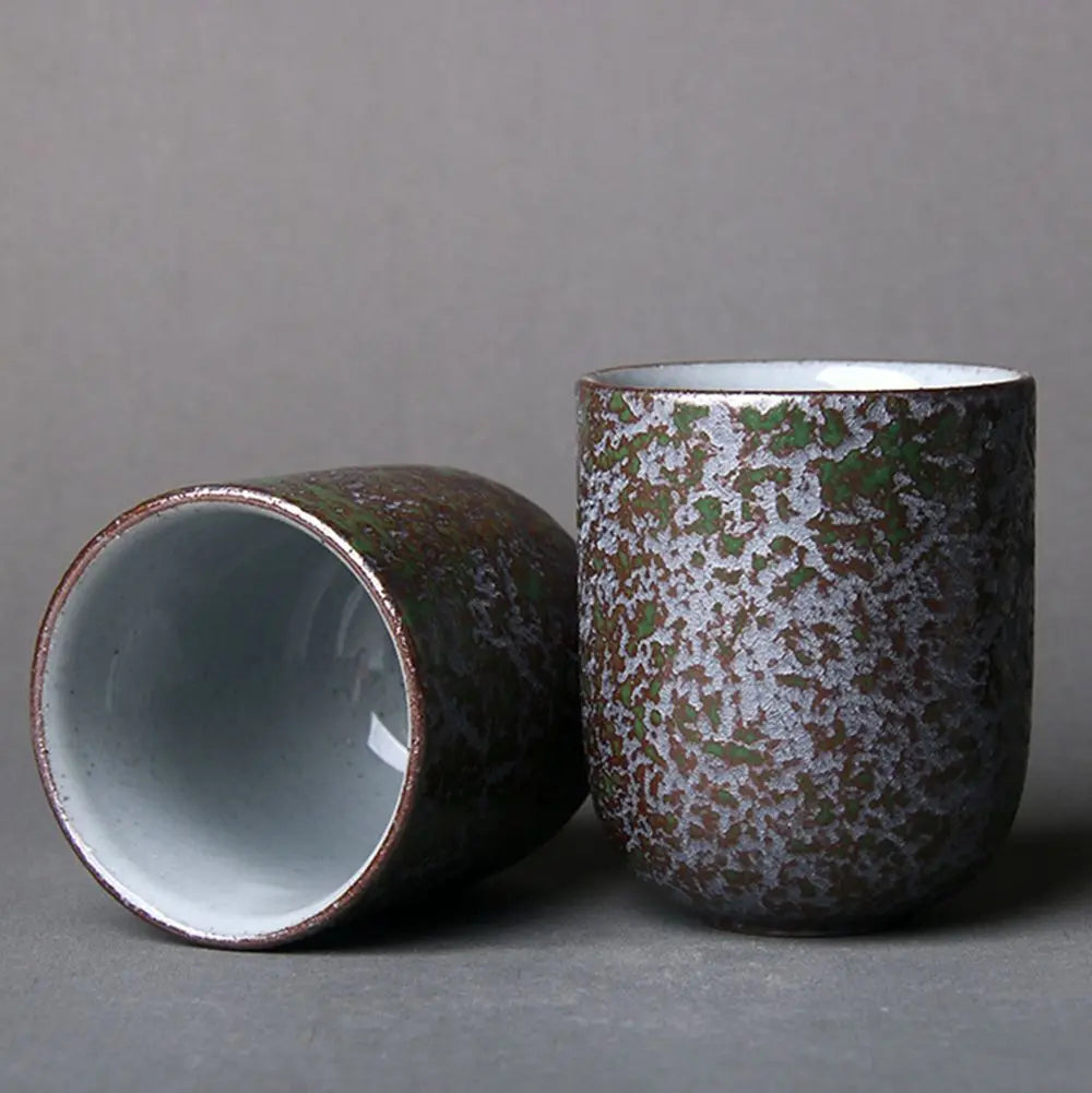 120ml Kiln Change Pottery Wine Mug Water Mugs Porcelain Coffee Cup Tea Cups Drinkware Water Cups Oasis Select