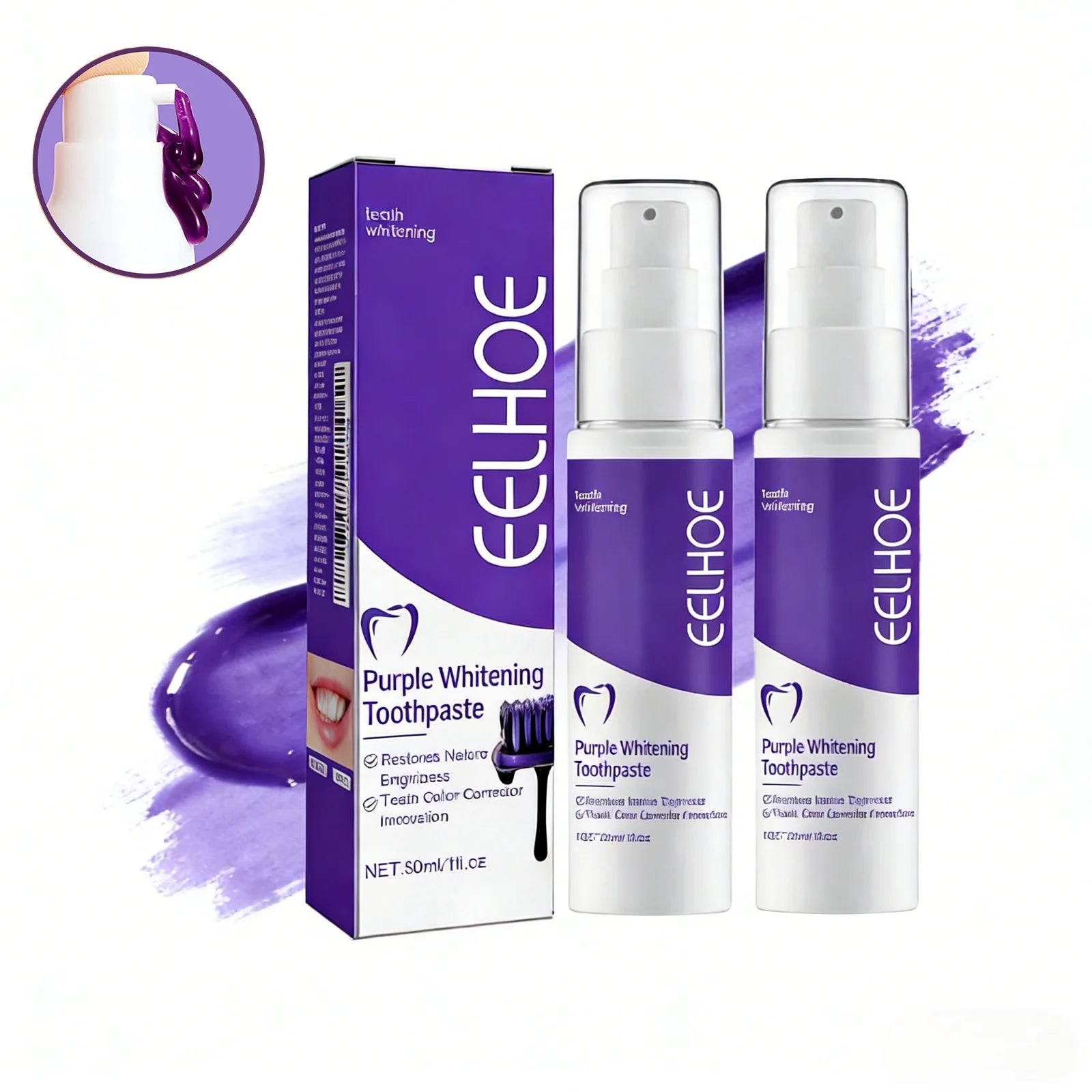 V34 Dental Toothpaste Whitening Instant Teeth Whitener Tooth Stain Tartar Hygiene Fresh Breath Cleaner Oral Oasis Select