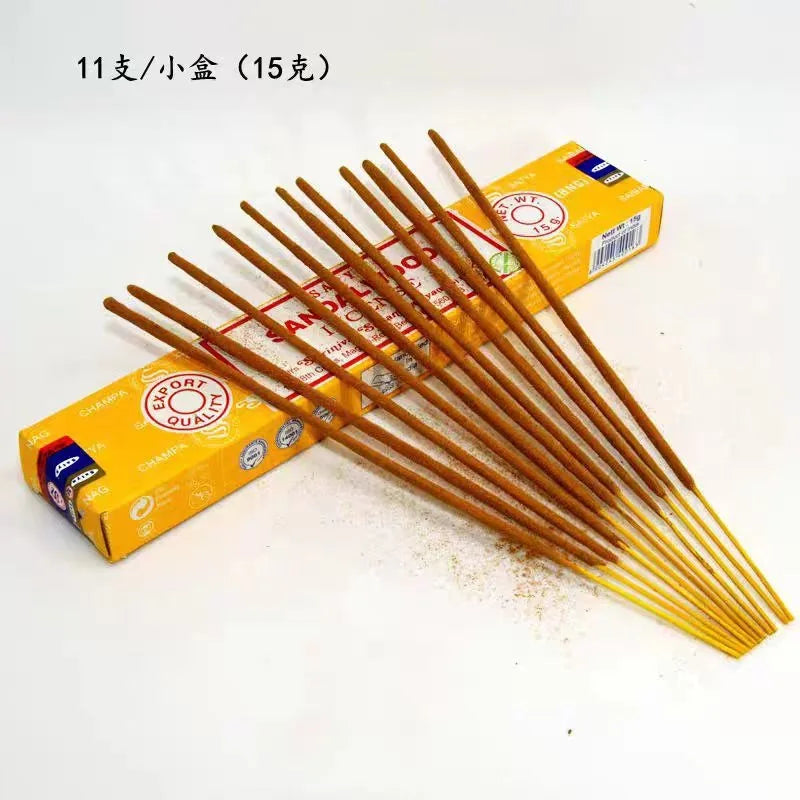 Satya Sai Baba Incense Sticks Hand-Rolled 15g*4boxes , Multiple Scents: Sandalwood, Dragon's Blood, Super Hit, NAGCHAMPA,etc. Oasis Select