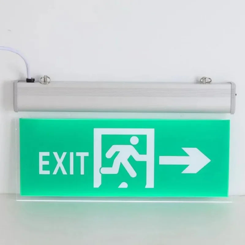 Rotatable Acrylic LED Exit Sign Emergency Light | AC85-265V