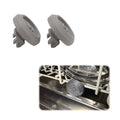For Miele G Series Compatible Bottom Rack Rollers 2PCS Support Wheels Replacement 3.5x3.5x2.3CM Easy Installation Oasis Select Gray