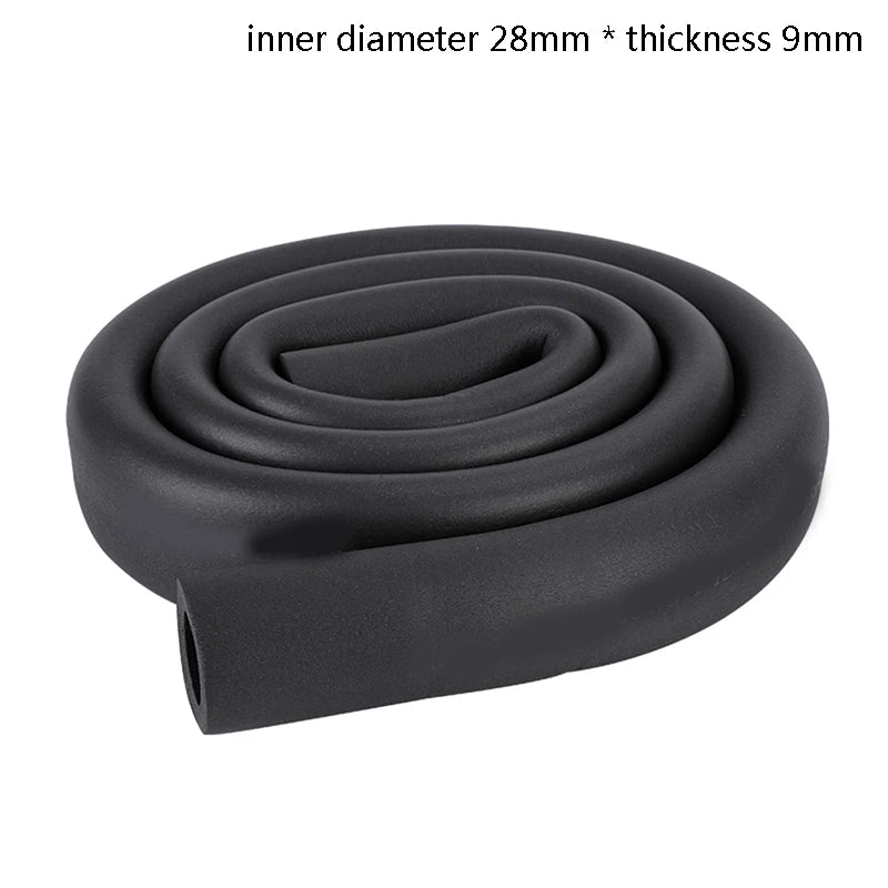 1.8M Rubber Foam Pipe Insulation Sleeve | Waterproof & Thermal