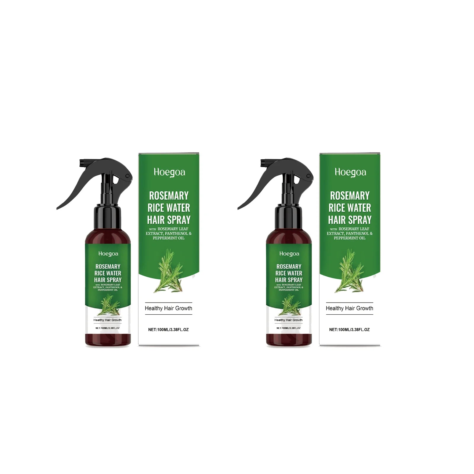 HOEGOA Rosemary Hair Growth Spray – Anti-Baldness Scalp Treatment Hair Growth Spray Oasis Select Smoothing & Straightening
