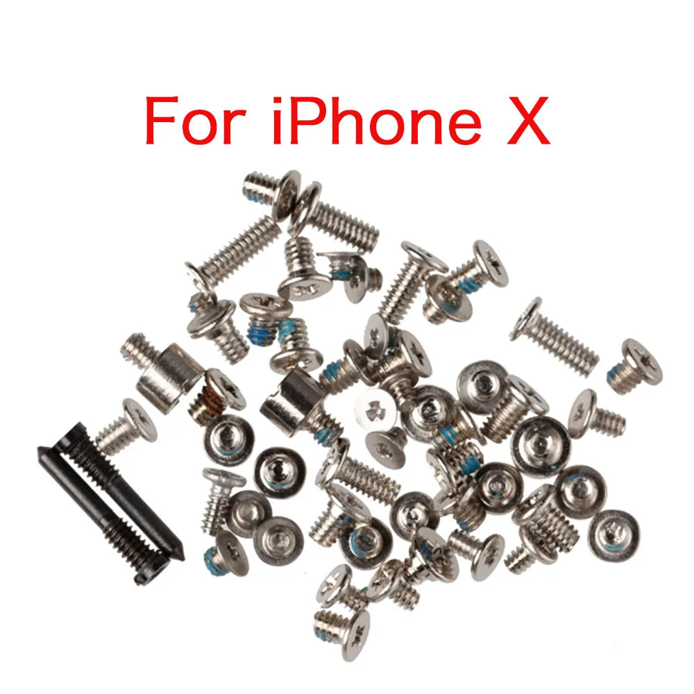 iPhone 7–12 Pro Max Full Screw Replacement Set | 5-Star Screws
