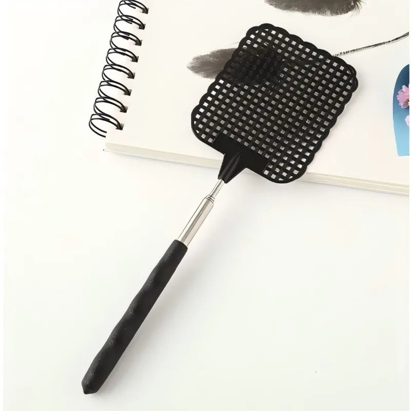 Retractable Fly Swatter – Telescopic Stainless Steel Handle