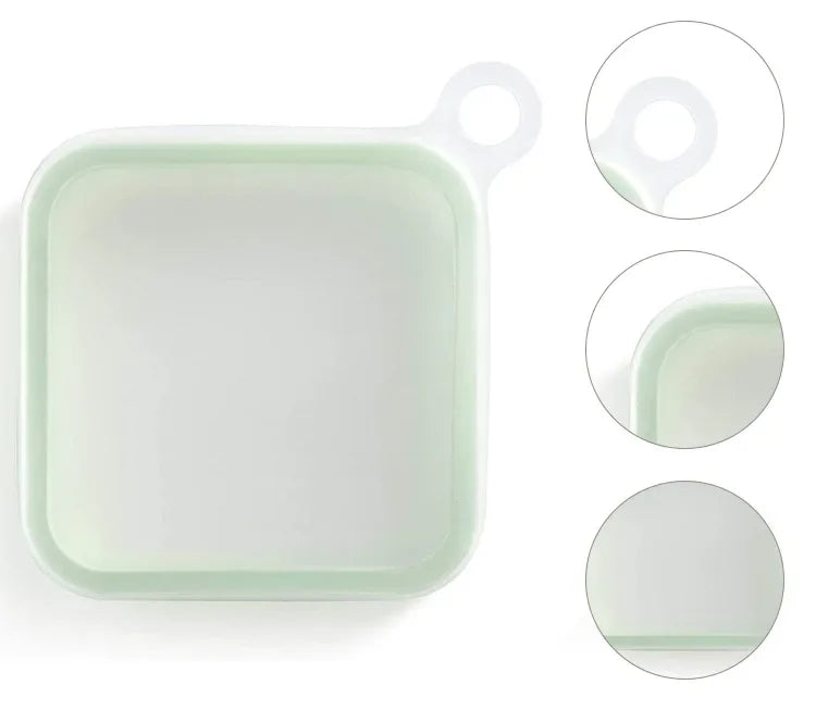 Silicone Sandwich Bento Box – Leakproof & Microwavable Lunch Box Silicone Lunch Box Oasis Select