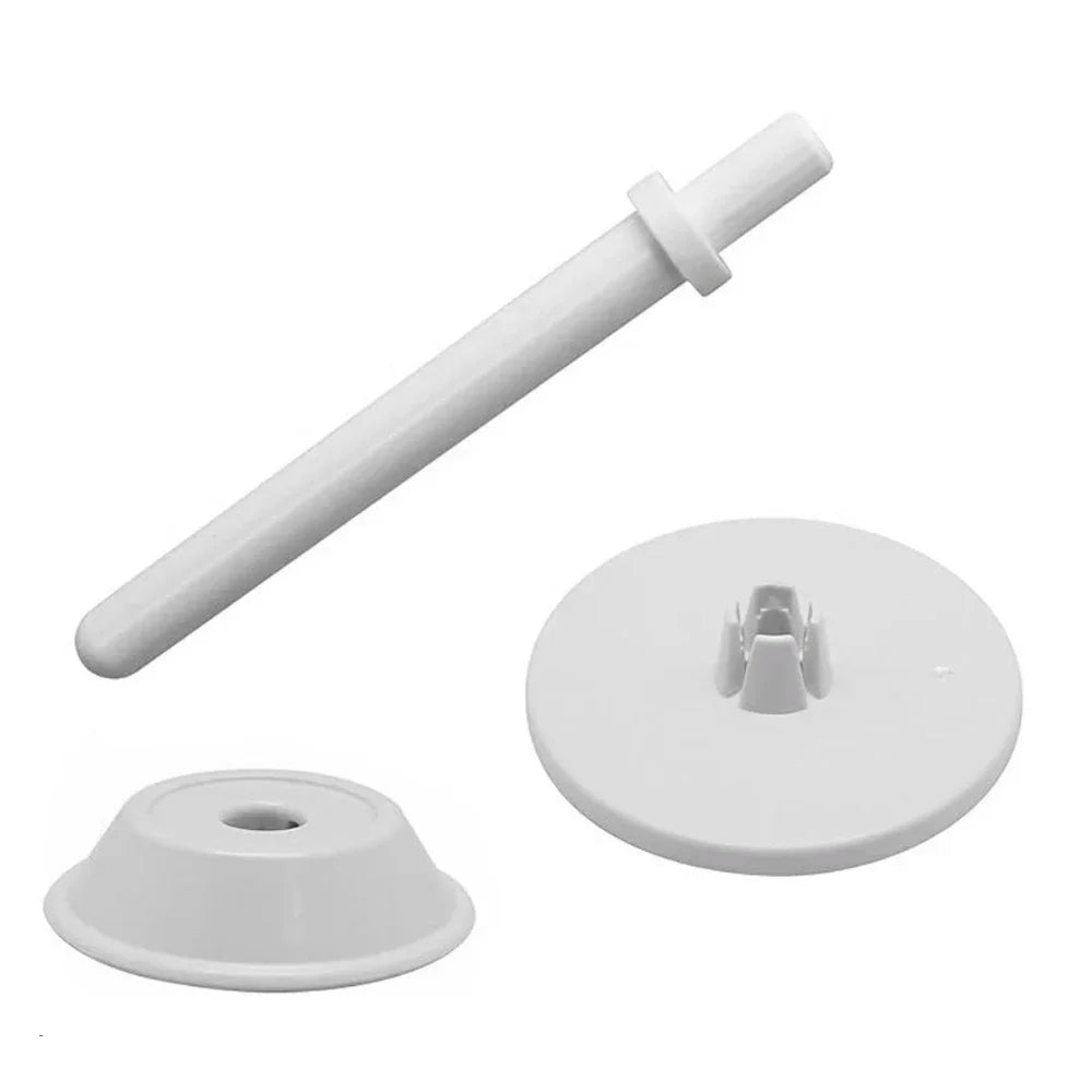 Fits for Babylock,Juki,Janome,Singer Sewing Machine 3pcs ABS Spool Pin Cap Set Sewing Machine Accessories Spool Pin Auxiliary Oasis Select