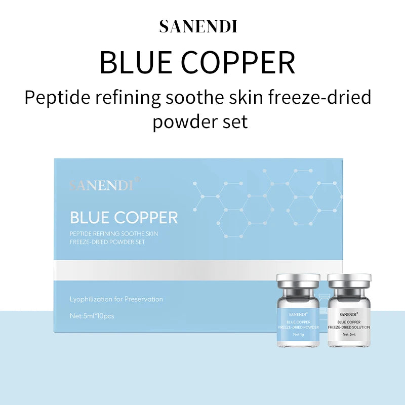 Sanendi Copper Peptide Hyaluronic Acid Serum – 10 Vials