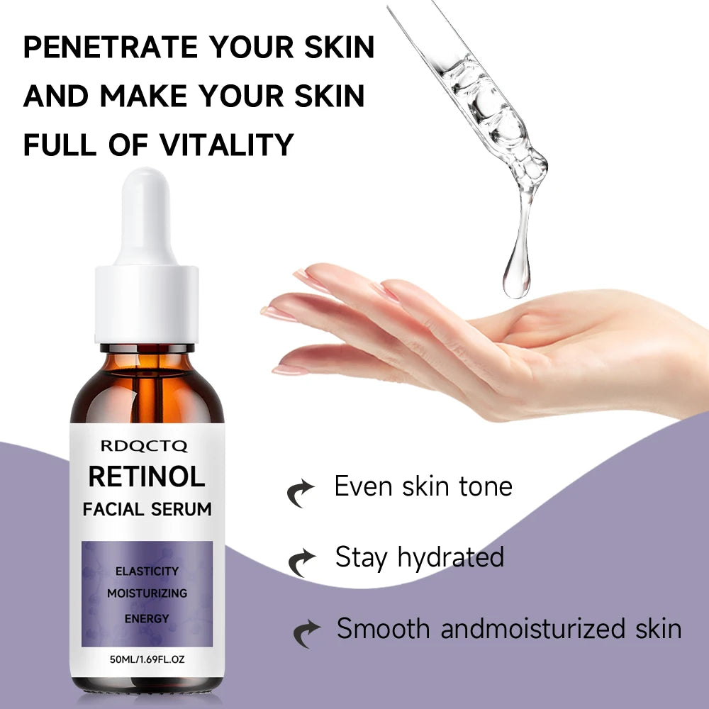 Retinol Firming Face Serum with Hyaluronic Acid | Pore Minimizing Face Serum Oasis Select