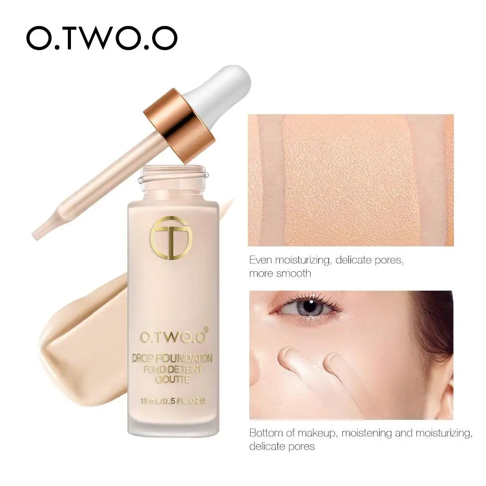 O.TWO.O Full Coverage Liquid Foundation – Oil-Free BB Cream