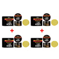 Car Plastic Renovate Wax with Sponge Car Plastic & Rubber Restorer Black Trim Revitalizer for Interior/Exterior, UV Protection Oasis Select 4pcs