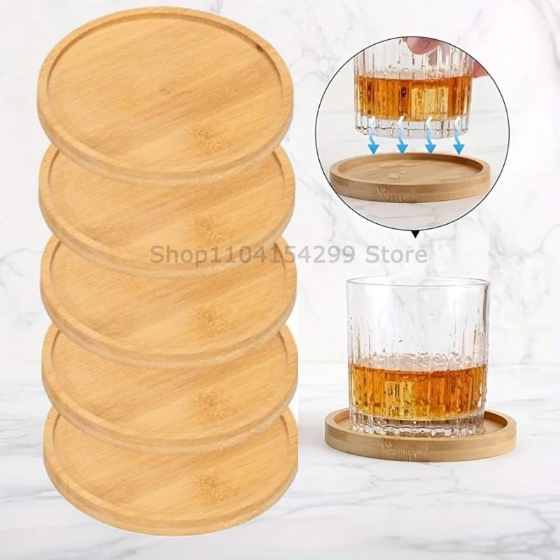 Flower Pot Trays Dish for Plant Vase Bamboo Tray Wooden Bottle Tray Bathroom Shampoo Shower Gel Organizer Jewelry Storage Tray Oasis Select