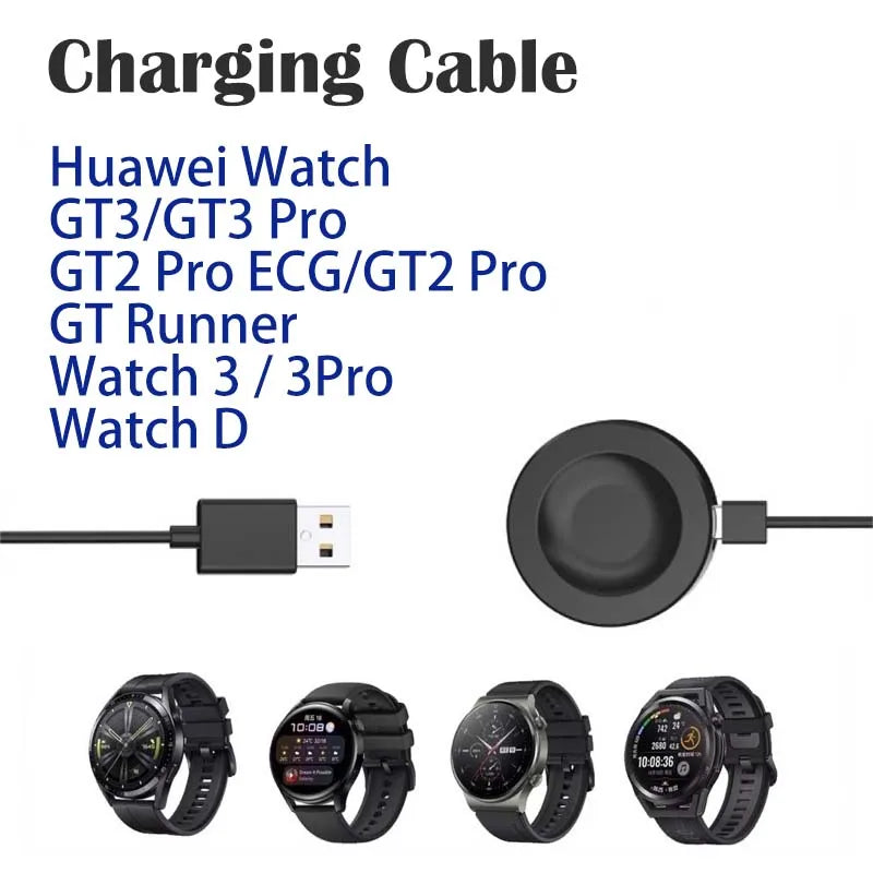 USB Charger for Huawei Watch GT5/GT4/GT3 SE/4 Pro/Ultimate Smartwatch Charger Oasis Select