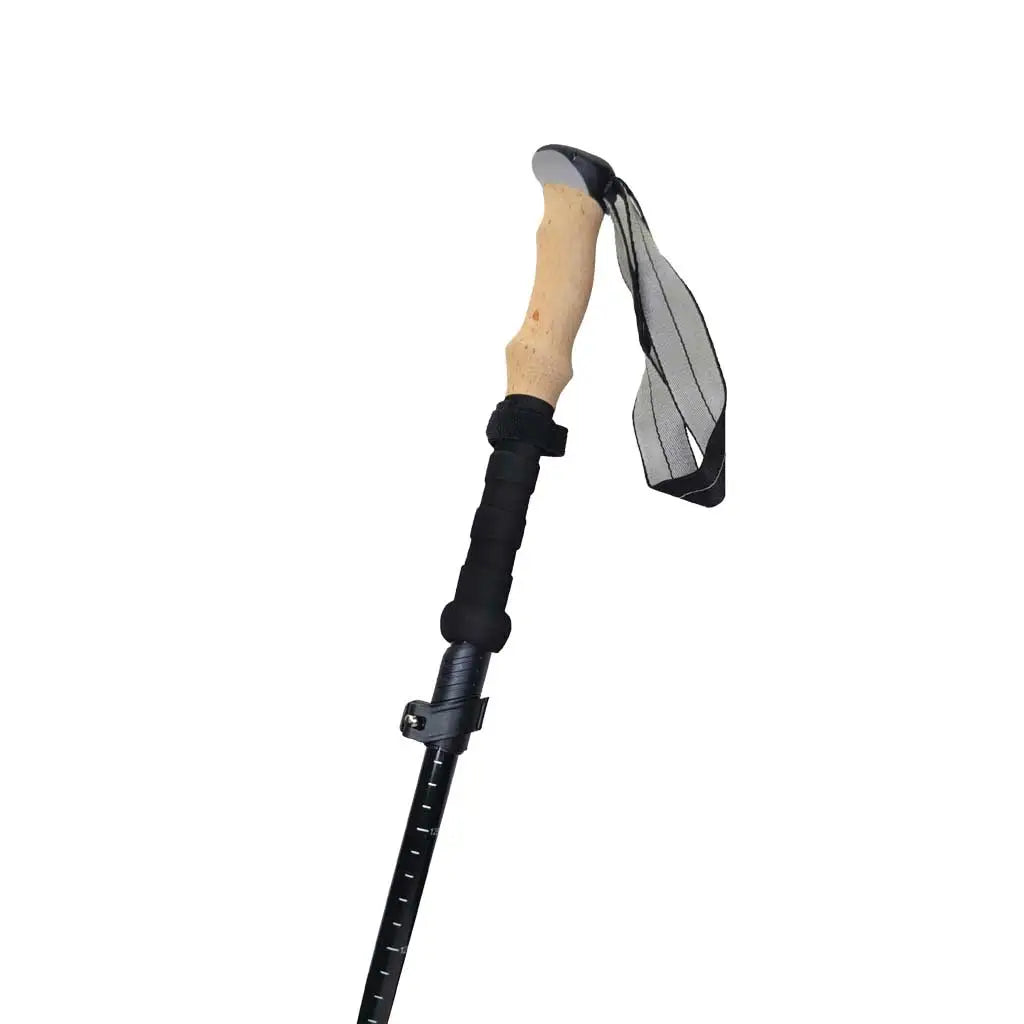 Aluminum Trekking Poles 5 Sections Ultralight Absorber Collapsible Telescopic Sticks Walking Hiking Stick Climbing Stick Oasis Select