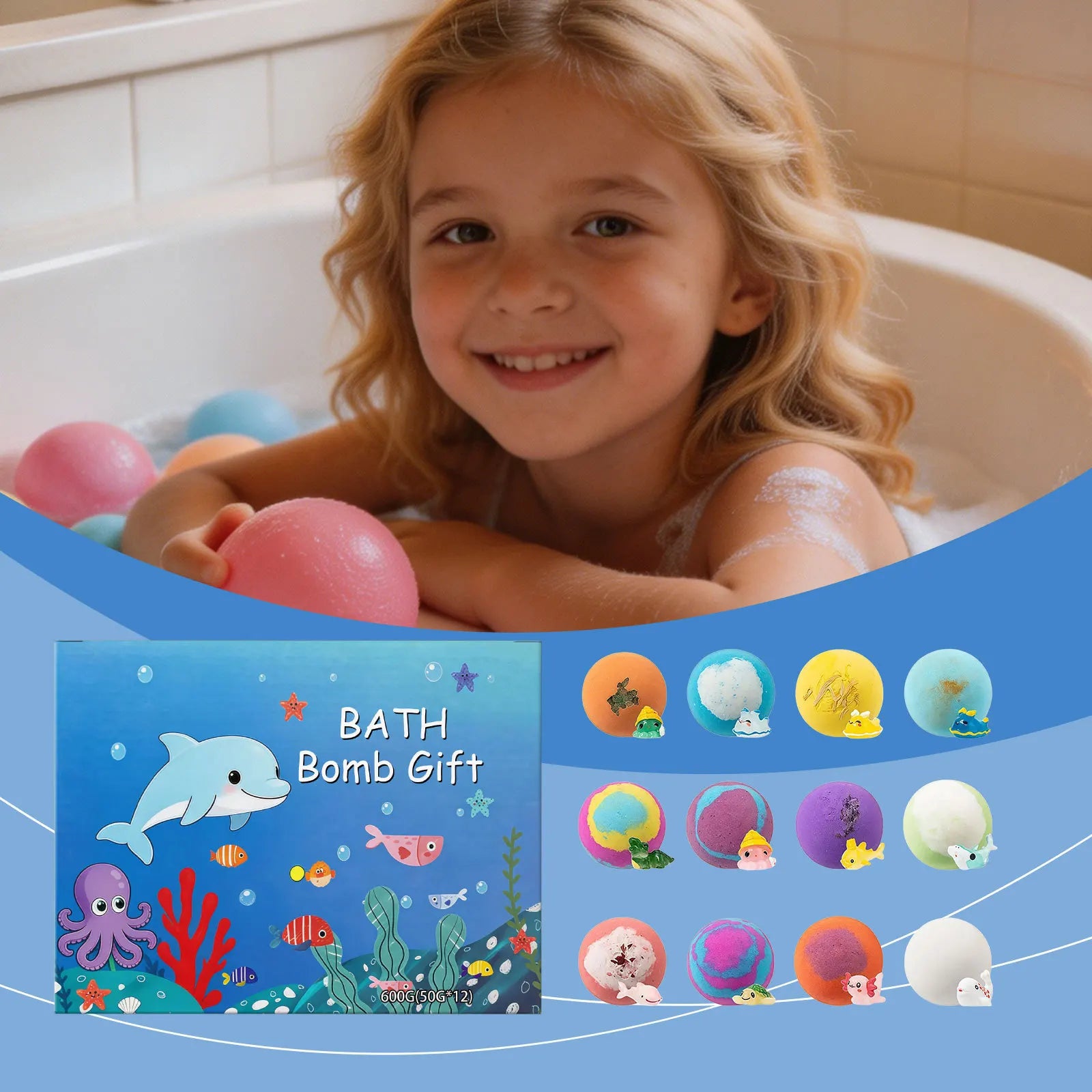 Doll Bath Bomb Gift SetAdorable doll-shaped for bathing, infused with bath salt ingredients to soothe body and mind. Oasis Select
