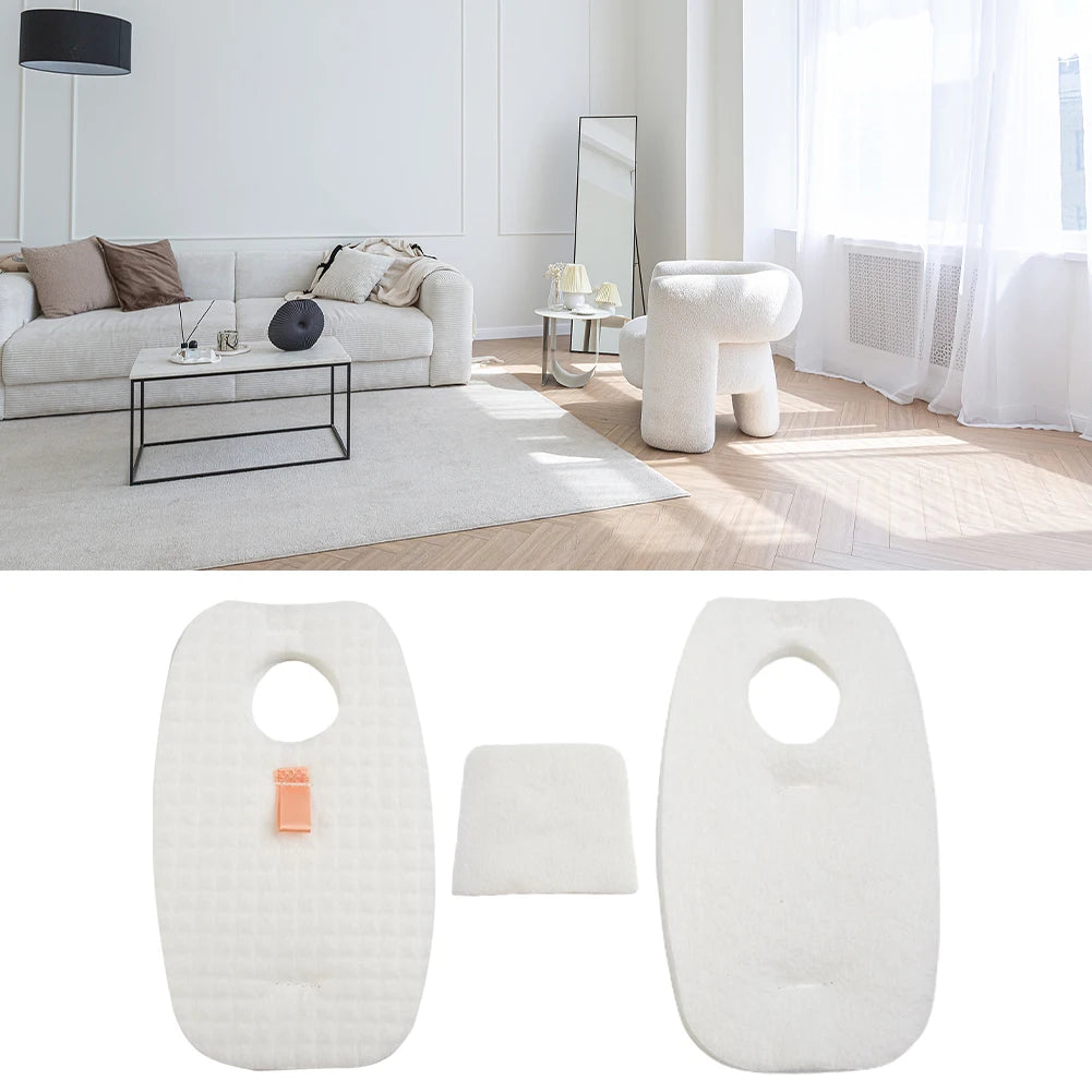 Vacuum Parts 3 Sets Foam Filter Replace Part UV380 HV380W HV381 HV381C HV384Q Household Supplies Cleaning Tool Oasis Select