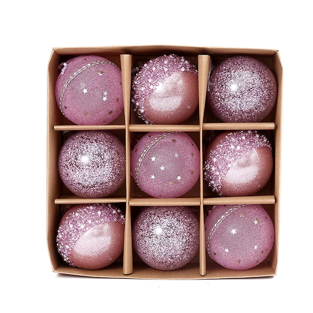 Holiday Celebrations Christmas Balls Holiday Decor Classic Style Easy To Hang Indoor Outdoor Lightweight Design Oasis Select Pink China Mainland