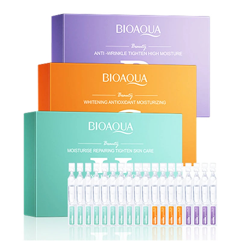 BIOAQUA Retinol Vitamin C Hyaluronic Acid Face Serum 30pcs Face Serum Oasis Select
