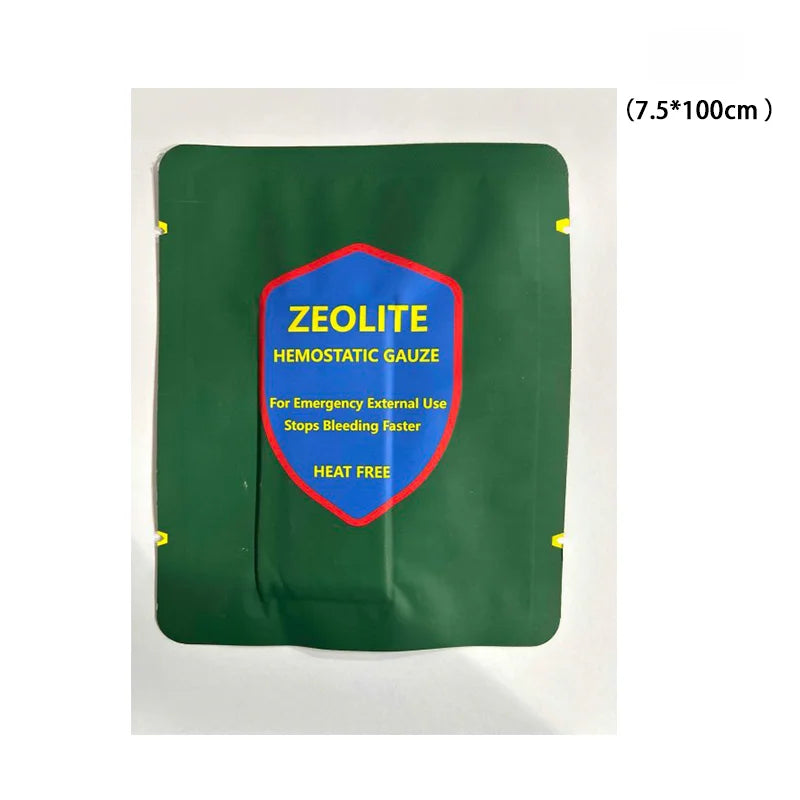 Hemostatic Kaolin Gauze Combat Emergency For Tactical Military First Aid Kit Medical Wound Dressing Oasis Select MR-05